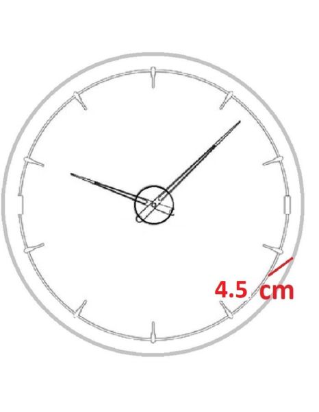Klik Auris Beyaz Ev İşyeri Ofis Duvar Saati