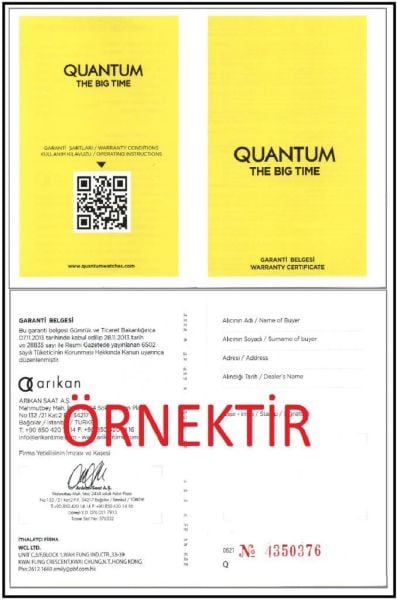 Quantum HNG929.080 Erkek Kol Saati