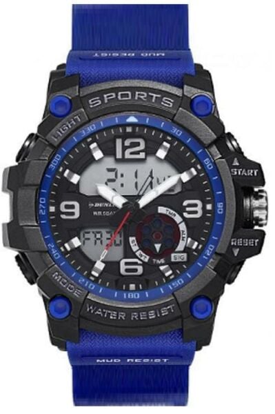 Dunlop DUN-339-G02 Analog ve Dijital Erkek Kol Saati