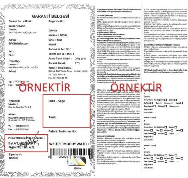 Welder Moody WRC607 Kadın Kol Saati