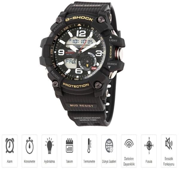 Casio G-Shock GG-1000-1ADR Master Of G Kol Saati