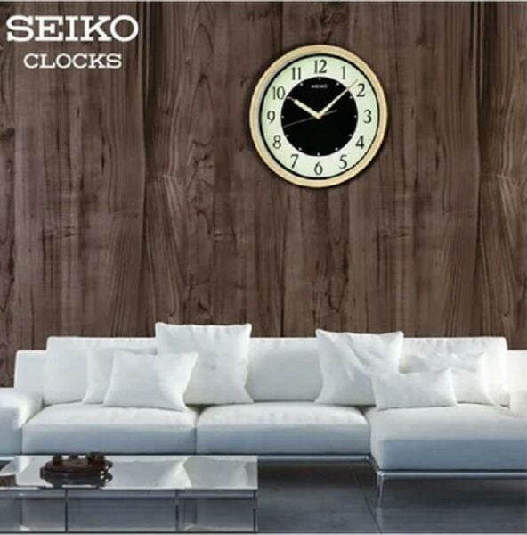 Seiko QXA472G Sessiz Saniye LumiBrite® Dekoratif Duvar Saati
