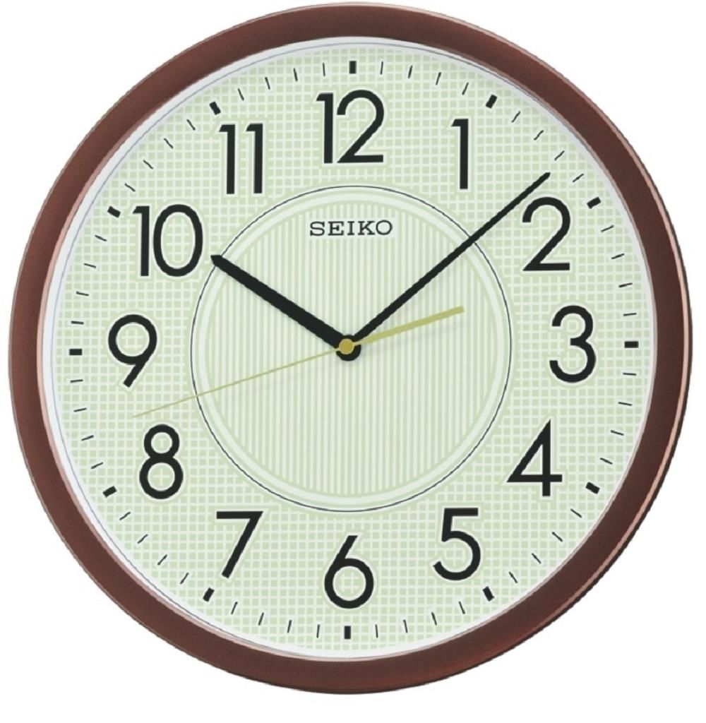 Seiko QXA629B Sessiz Saniye LumiBrite® Dekoratif Duvar Saati