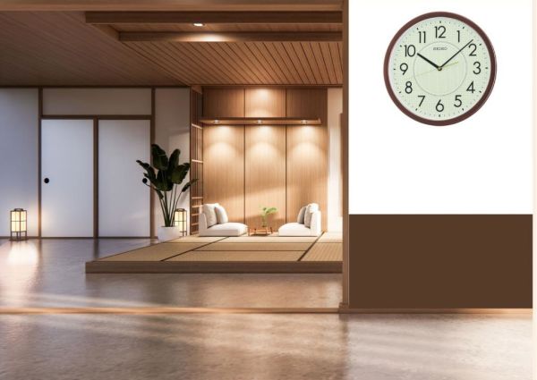 Seiko QXA629B Sessiz Saniye LumiBrite® Dekoratif Duvar Saati
