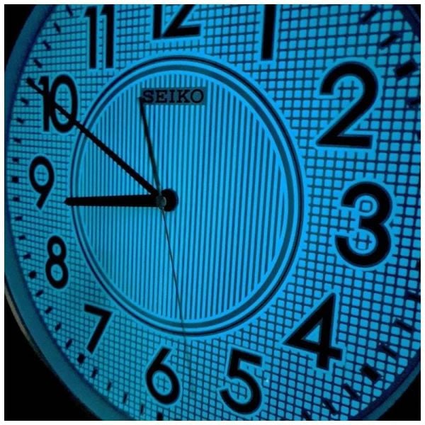 Seiko QXA629S Sessiz Saniye LumiBrite® Dekoratif Duvar Saati