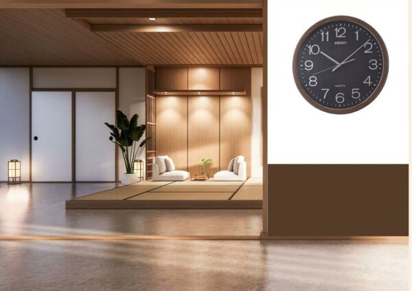 Seiko QXA806A Sessiz Saniyeli Analog Dekoratif Duvar Saati