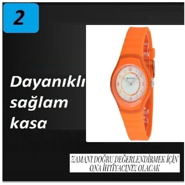 Jaga AQ1191-0III-D2A Çocuk Kol Saati