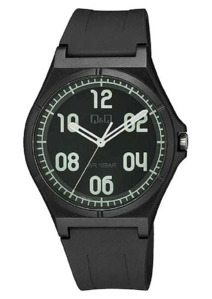 Q&Q V04A-008VY Quartz Fosforlu Spor Genç Kol Saati