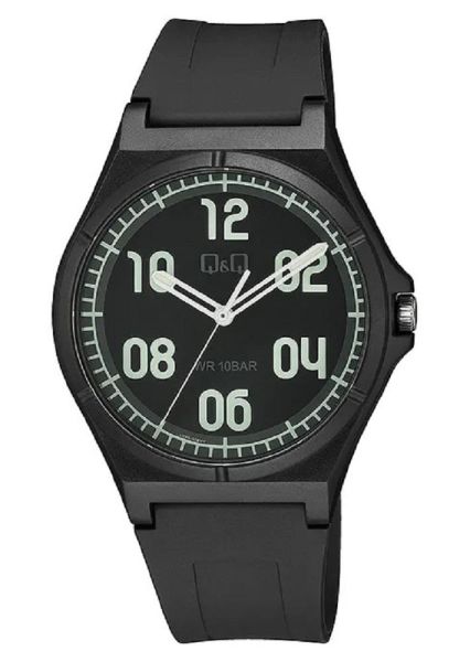 Q&Q V04A-008VY Quartz Fosforlu Spor Genç Kol Saati