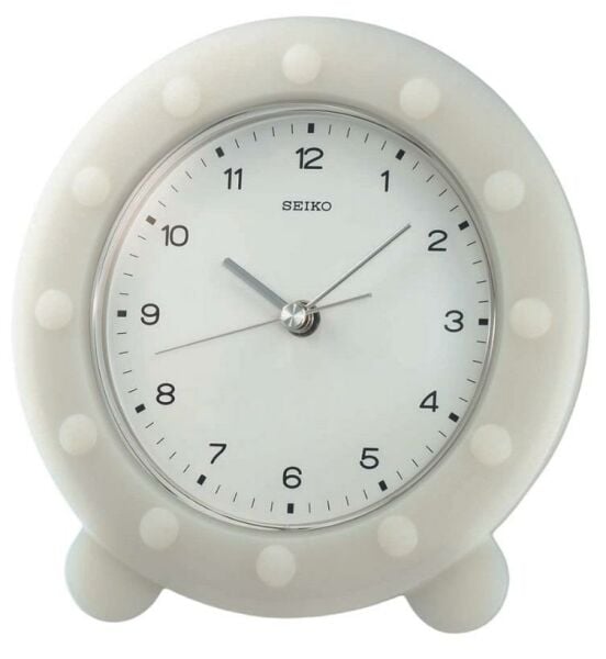 Seiko Clocks QXG109W Duş ve Banyo Duvar/Masa Saati