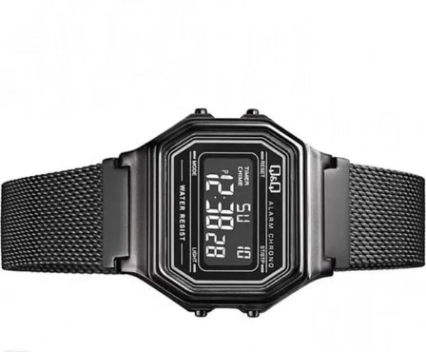 Q&Q M173J029Y Kronometreli Alarmlı Işıklı Kadın Kol Saati