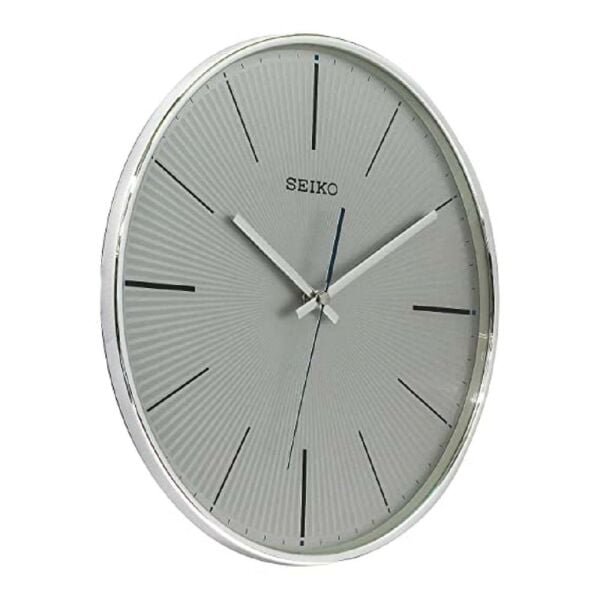 Seiko QXA733S Alüminyum Kadranlı Sessiz Duvar Saati