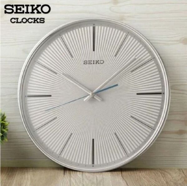 Seiko QXA733S Alüminyum Kadranlı Sessiz Duvar Saati
