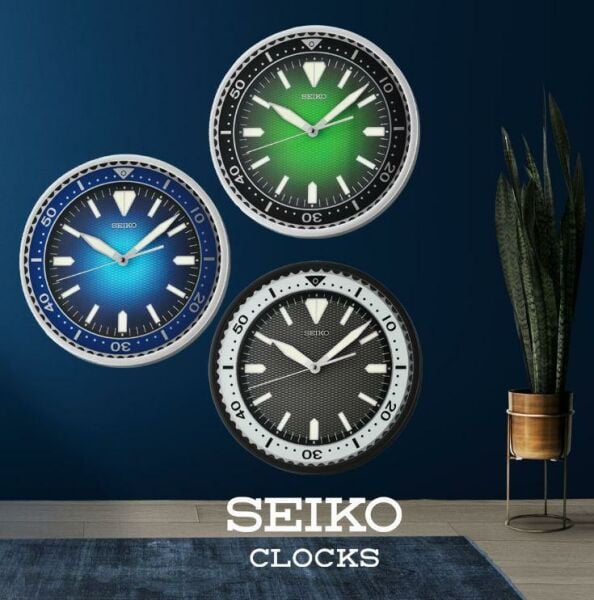 Seiko QXA791S LumiBrite Kaplama Sessiz Duvar Saati