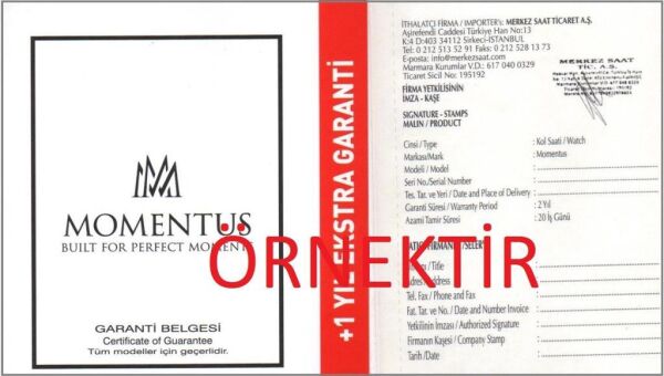 Momentus CW251T-02SG Kadın Kol Saati