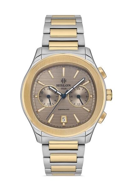 Hislon DT148T-03SG Safir Cam Erkek Kol Saati