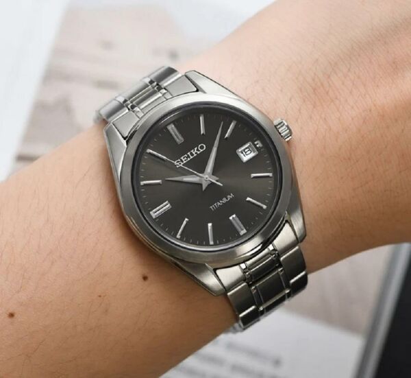 Seiko SUR375P1 Titanyum Erkek Kol Saati