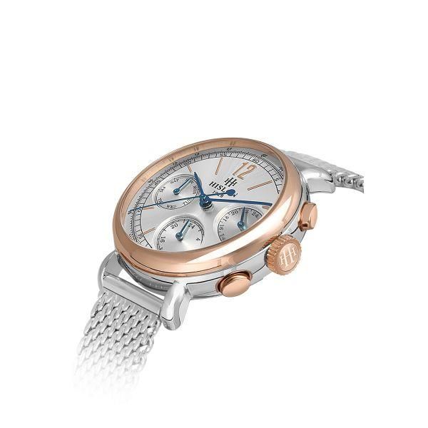 Hislon QT142S-02SR Safir Cam Kadın Kol Saati