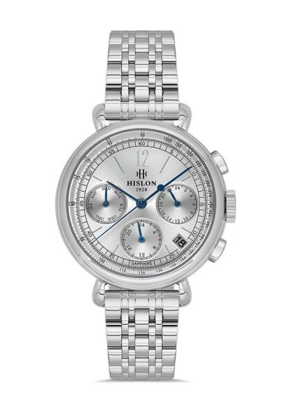 Hislon QT142S-02SS Safir Cam Kadın Kol Saati