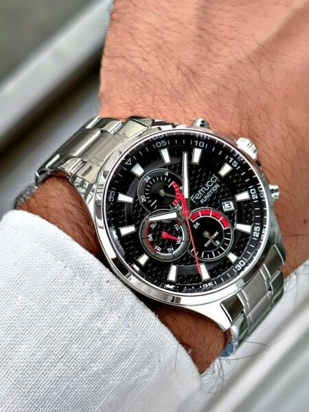 Ferrucci FCF 0723 13500FM.1 64023 Fonksiyonlu Erkek Kol Saati