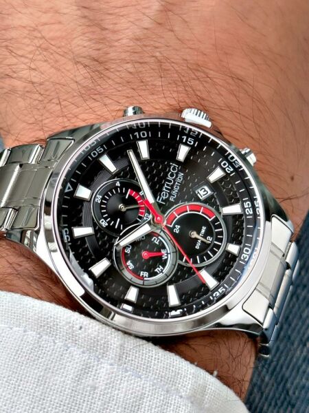 Ferrucci FCF 0723 13500FM.1 64023 Fonksiyonlu Erkek Kol Saati