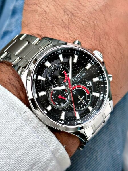 Ferrucci FCF 0723 13500FM.1 64023 Fonksiyonlu Erkek Kol Saati