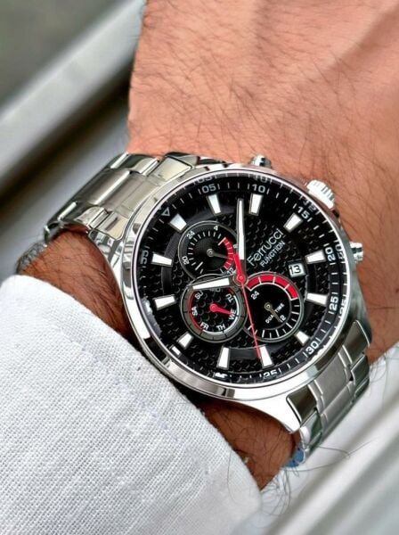 Ferrucci FCF 0723 13500FM.1 64023 Fonksiyonlu Erkek Kol Saati