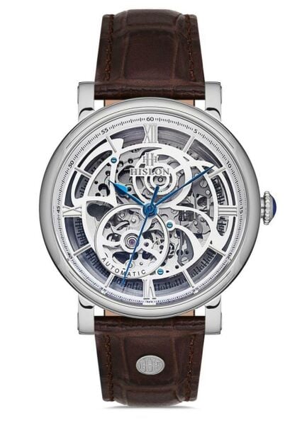 Hislon SD104S-16KS Otomatik Safir Cam Erkek Kol Saati