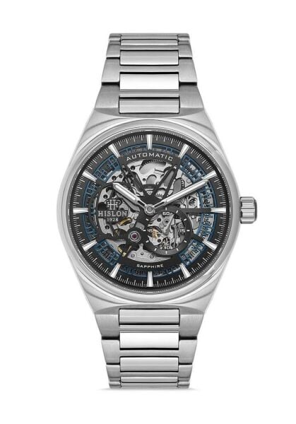 Hislon SD136S-04SS Otomatik Safir Cam Erkek Kol Saati