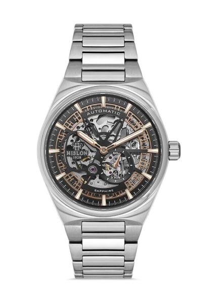 Hislon SD136S-05SR Otomatik Safir Cam Erkek Kol Saati