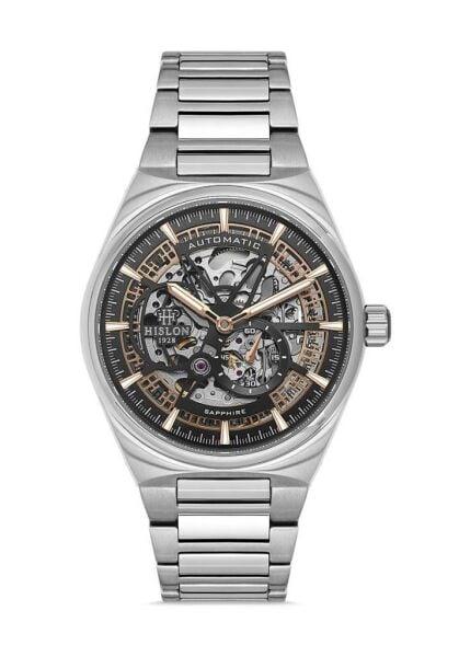 Hislon SD136S-05SR Otomatik Safir Cam Erkek Kol Saati