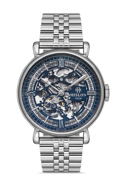 Hislon SD141S-11SS Otomatik Safir Cam Erkek Kol Saati