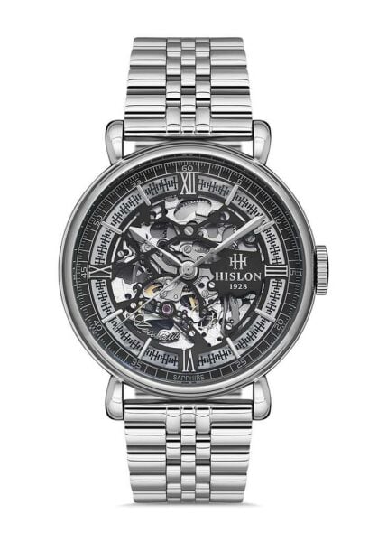 Hislon SD141S-16SB Otomatik Safir Cam Erkek Kol Saati