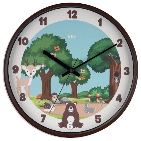 Klik Slim Doğa Çocuk Odası Duvar Saati