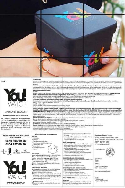 YouWatch World Dokunmatik Erkek Kol Saati