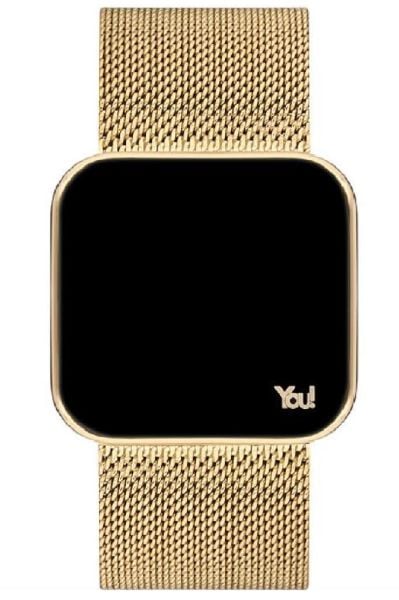 You Watch YW2004 Touch Steel Gold Kol Saati