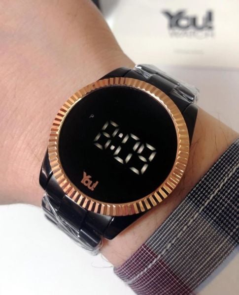 You Watch YW6004 Roma Black Rose Kol Saati