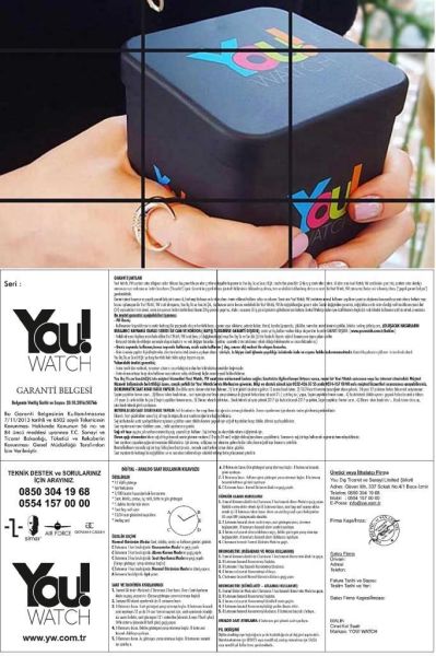 You Watch YW6004 Roma Black Rose Kol Saati