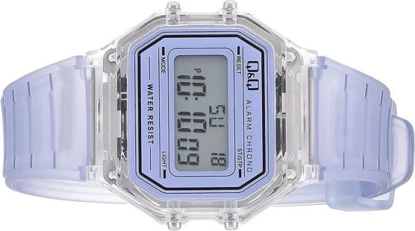 Q&Q M173J040Y Kronometreli Alarmlı Işıklı Kadın Kol Saati