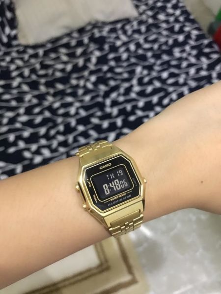 Casio LA680WGA-1BDF Kadın Kol Saati