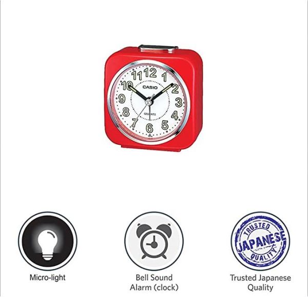 Casio TQ-143S-4DF Alarmlı Masa Saati