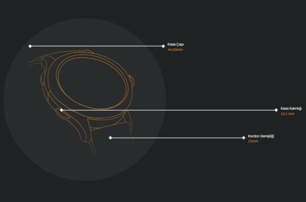 Wainer WA.12320-D Takometreli Erkek Kol Saati