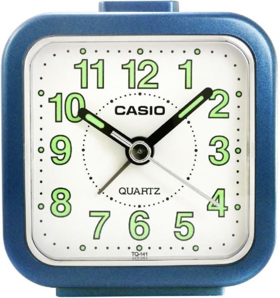 Casio TQ-141-2DF Beep Alarmlı Fosforlu Masa Saati