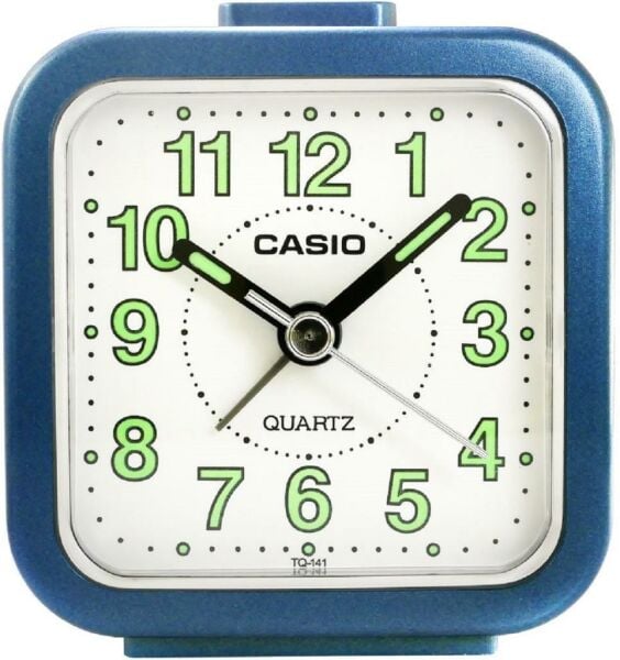 Casio TQ-141-2DF Beep Alarmlı Fosforlu Masa Saati