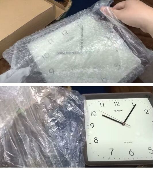 Casio IQ-152-5DF Kahverengi Kasa Analog Duvar Saati