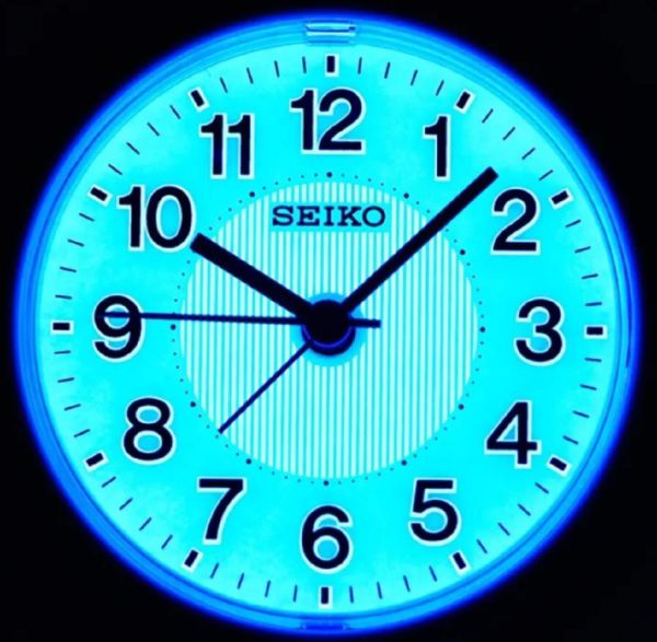 Seiko QHE159K Alarmlı Anakog Masa Saati