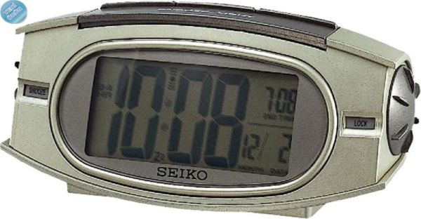 Seiko QHL006G Alarmlı Dijital Masa Saati