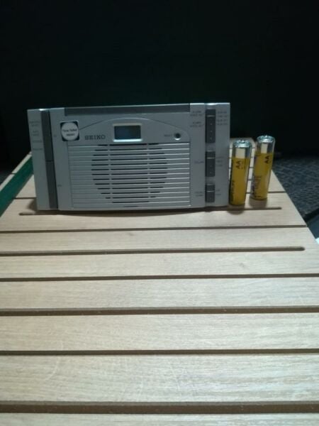 Seiko QHL014S Alarmlı Konuşan Dijital Masa Saati