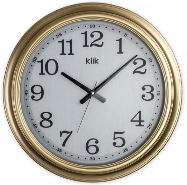 Klik K-Royal Gold Klasik 46 cm Sessiz Duvar Saati