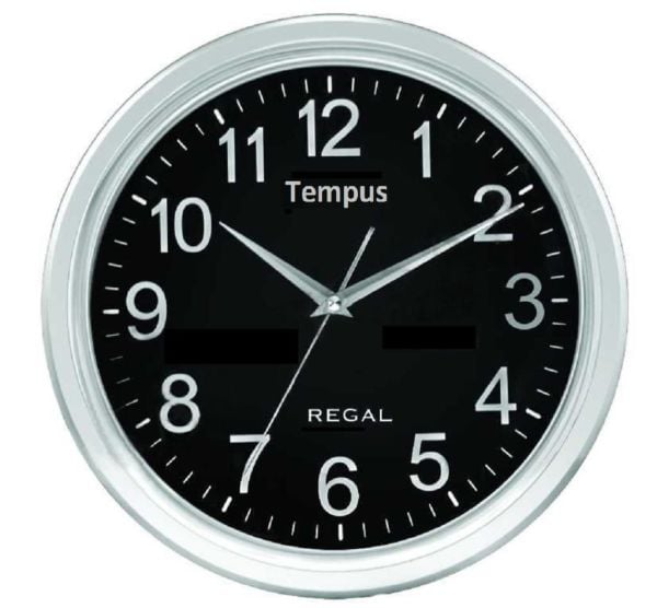 Regal 8228 SBZ Sessiz Akar Saniyeli Duvar Saati